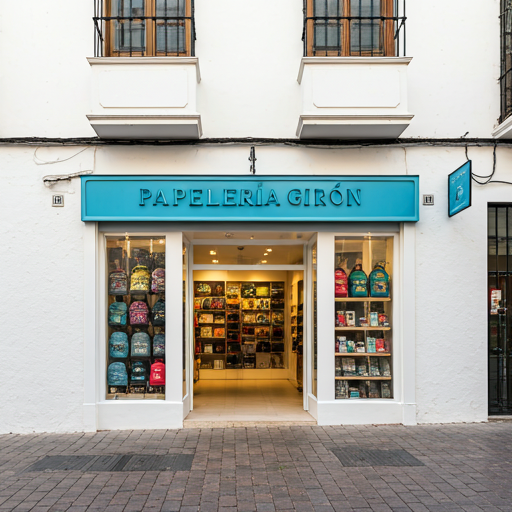 Fachada de Papelería y Variedades Girón
